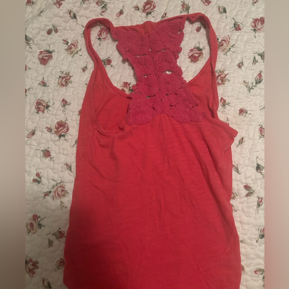 GAP Coral Sleeveless Tank Top